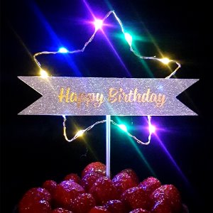 LED점등 케익토퍼 생일별